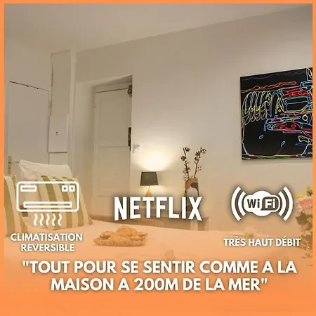 Le Clemenceau By Apirent #Cosy #200M Des Plages #Wifi Cannes Extérieur photo