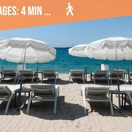Le Clemenceau By Apirent #Cosy #200M Des Plages #Wifi Cannes Extérieur photo