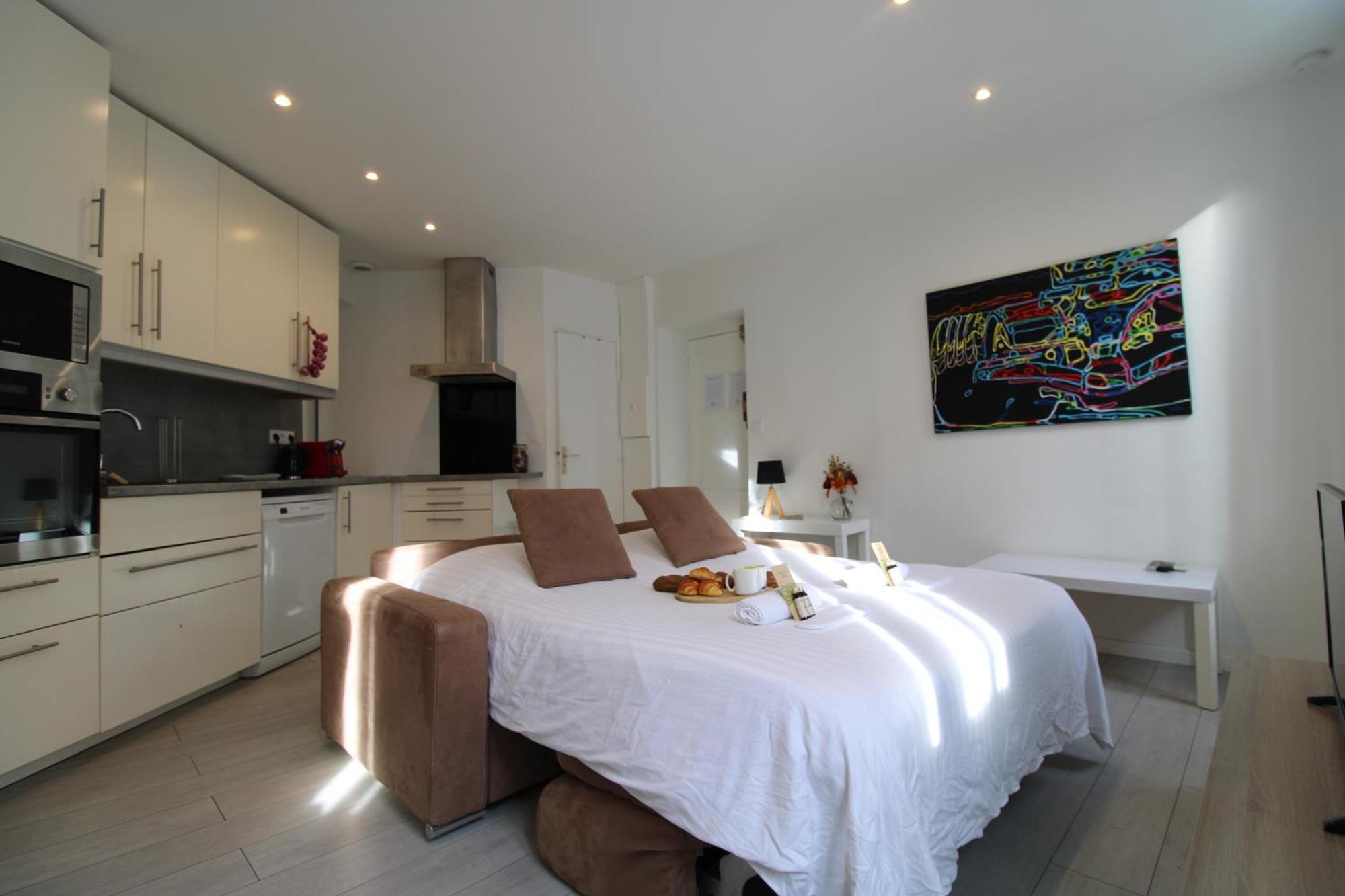 Le Clemenceau By Apirent #cosy #200m Des Plages #wifi Appartement *